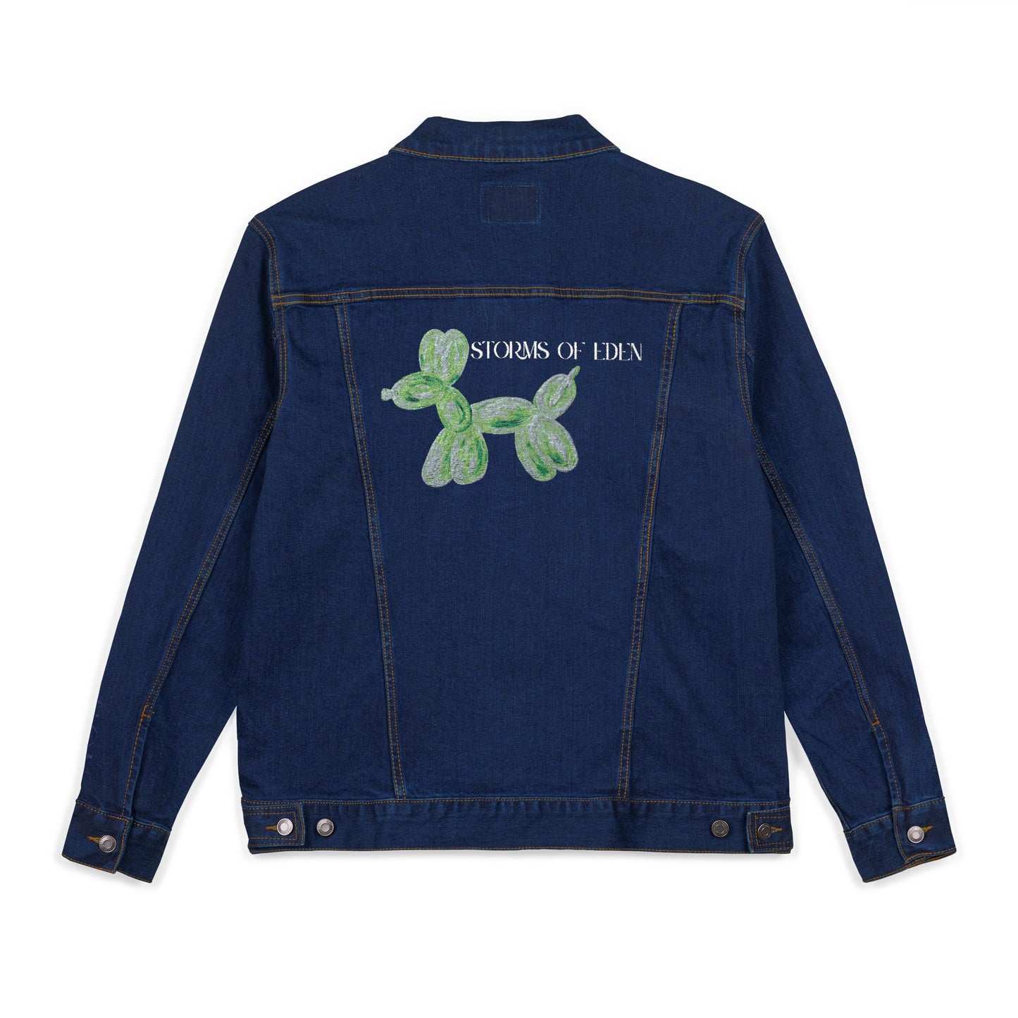 Denim Jacket | Balloon Dog GREEN