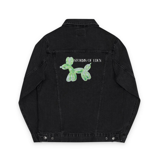 Denim Jacket | Balloon Dog GREEN
