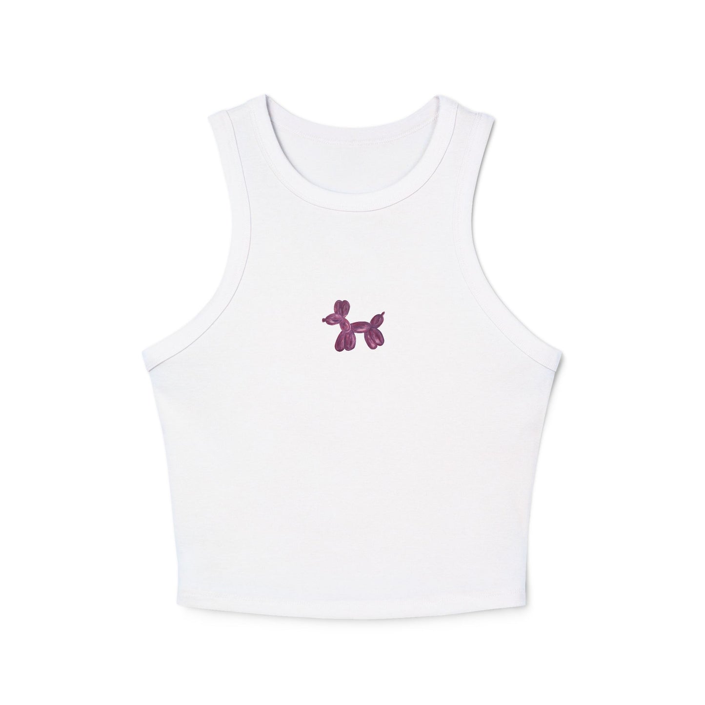 Racer Tank | Balloon Dog PINK