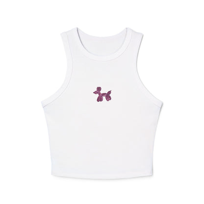 Racer Tank | Balloon Dog PINK