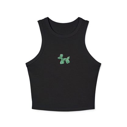 Racer Tank | Balloon Dog GREEN
