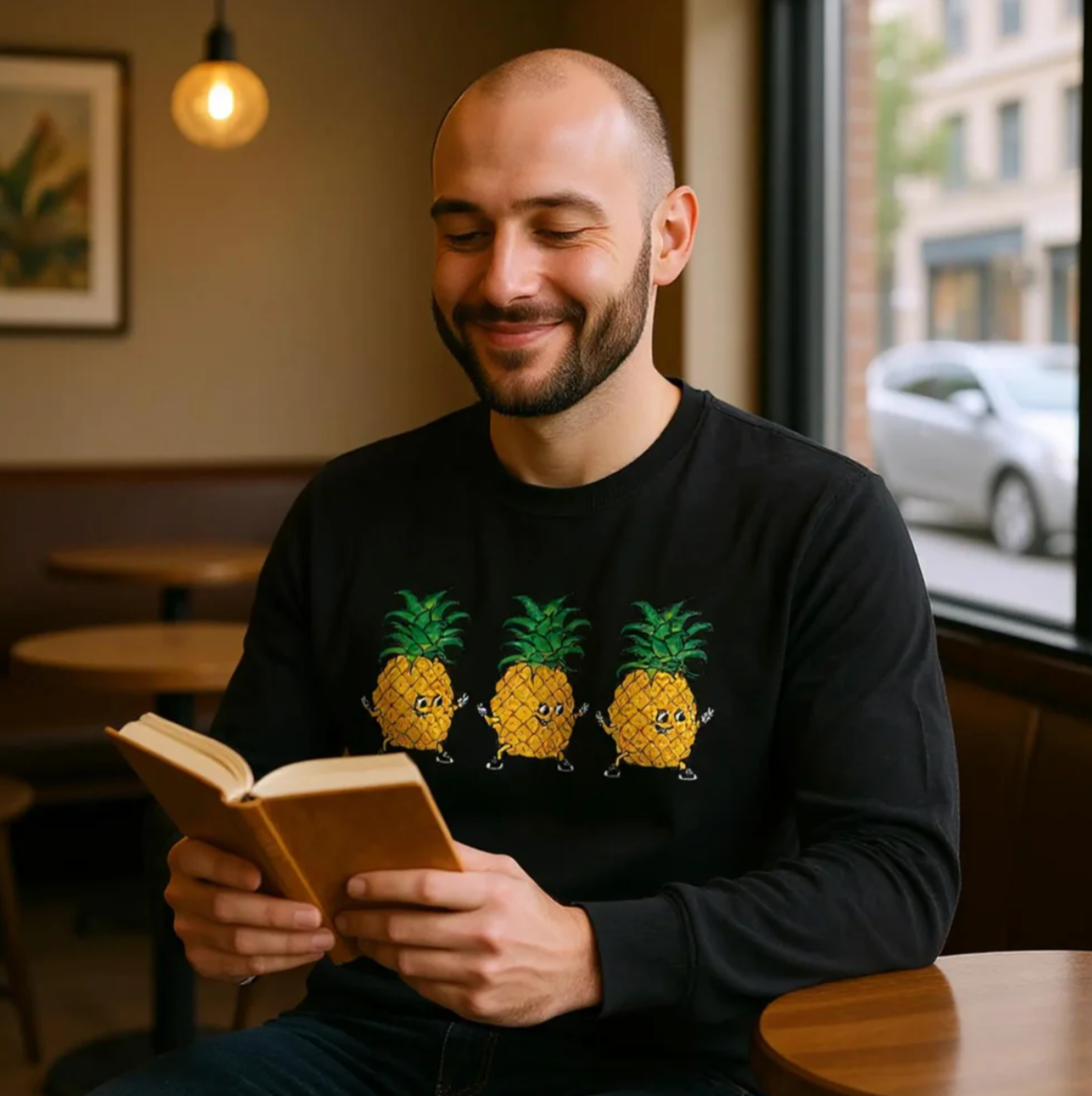 Longsleeve Tee - Pineapple