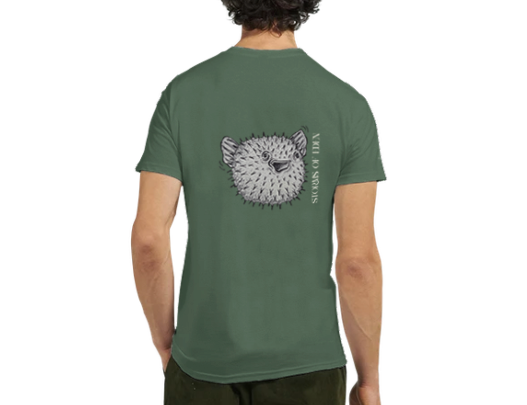 Crewneck Tee | Pufferfish