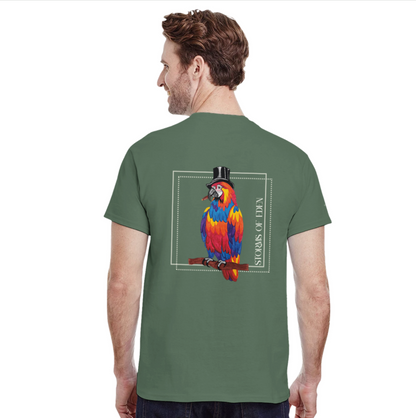 Crewneck Tee | Parrot