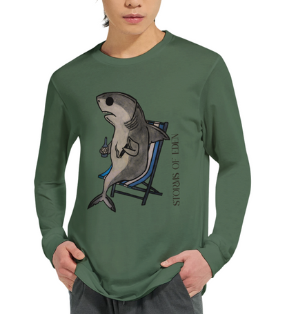 Longsleeve Tee | Shark BLUE